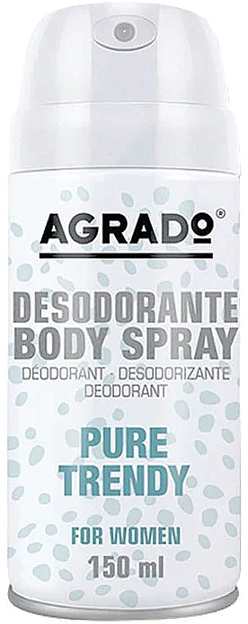Dezodorant w sprayu Pure Trend - Agrado Pure Trendy Deodorant Body Spray — Zdjęcie N1