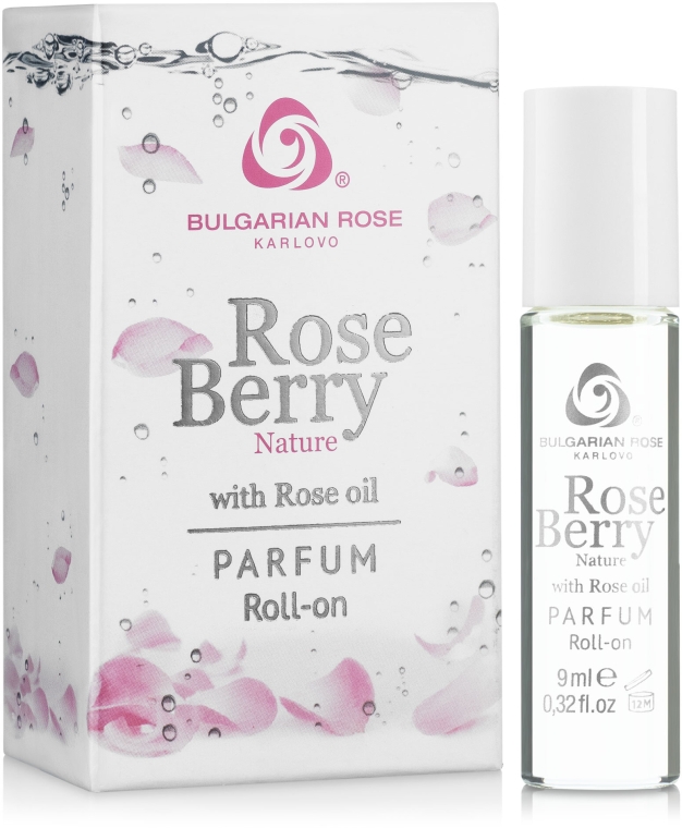 Bulgarian Rose Rose Berry - Zestaw (parf/roll/9ml + h/cr/75 ml) — Zdjęcie N3