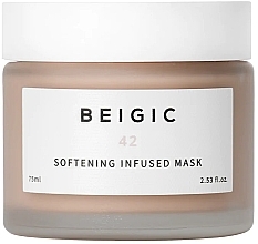 Kojąca maseczka na twarz - Beigic Softening Infused Mask — Zdjęcie N1