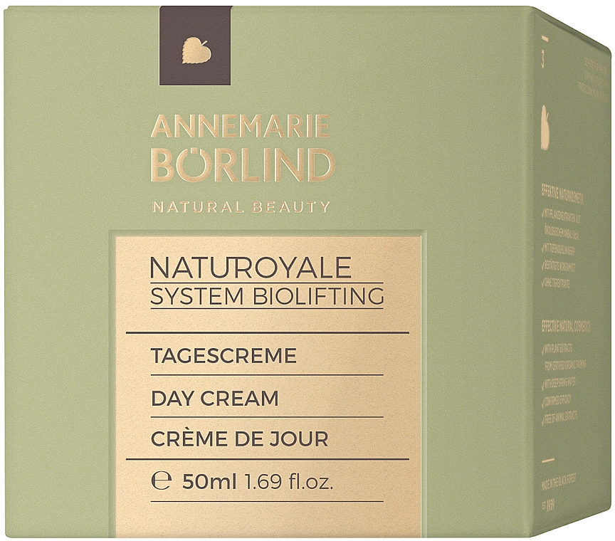 Naturalny krem wygładzający do twarzy na dzień - Annemarie Borlind Naturoyale System Biolifting Day Cream — Zdjęcie N1