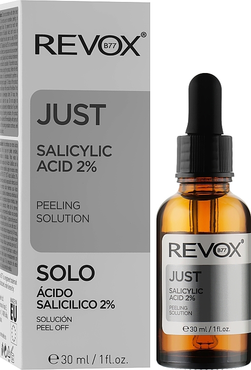 Serum z kwasem salicylowym - Revox Just Salicylic Acid Peeling Solution — Zdjęcie N2