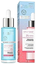 Kup Nawilżające serum do twarzy z 2% kwasem hialuronowym - Eveline Cosmetics Serum Shot