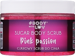 Cukrowy peeling do ciała - Body with Love Pink Passion Sugar Body Scrub — Zdjęcie N2