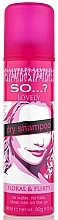 Suchy szampon o zapachu kwiatowym - So…? Lovely Dry Shampoo Floral & Flirty — Zdjęcie N1