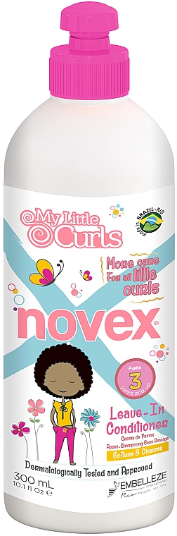 Odżywka bez spłukiwania do włosów kręconych - Novex My Little Curls Leave In Conditioner — Zdjęcie N1