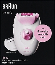 Depilator - Braun Silk-Epil 3 SE 3-031 — Zdjęcie N2