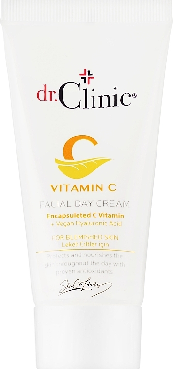 Rozjaśniający krem ​​do twarzy z witaminą C - Dr. Clinic Vitamin C Facial Day Cream — Zdjęcie N1