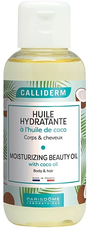 Olejek do ciała i włosów - Calliderm Huile Hydratante Coconut — Zdjęcie N1