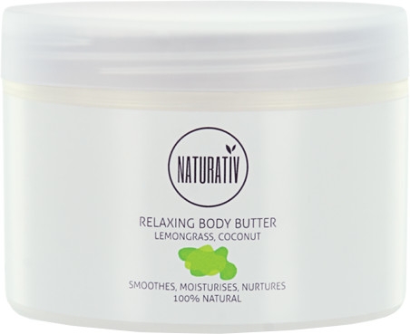 Relaksujące masło do ciała Trawa cytrynowa i kokos - Naturativ Relaxing Body Butter — Zdjęcie N2