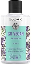 Szampon przeciw puszeniu się włosów - Inoar Go Vegan Anti Frizz Shampoo — Zdjęcie N1