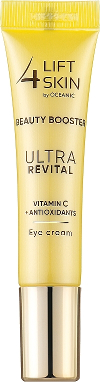 Krem pod oczy z witaminą C i przeciwutleniaczami - Lift 4 Skin Beauty Booster Ultra Revital Vitamin C + Antioxidants — Zdjęcie N1