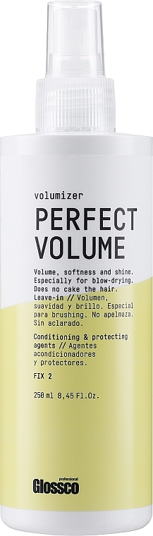 Spray zwiększający objętość włosów - Glossco Perfect Volume Spray — Zdjęcie N1