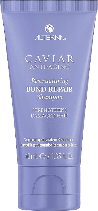 Odbudowujący szampon do włosów zniszczonych - Alterna Caviar Anti-Aging Restructuring Bond Repair Shampoo — Zdjęcie N3