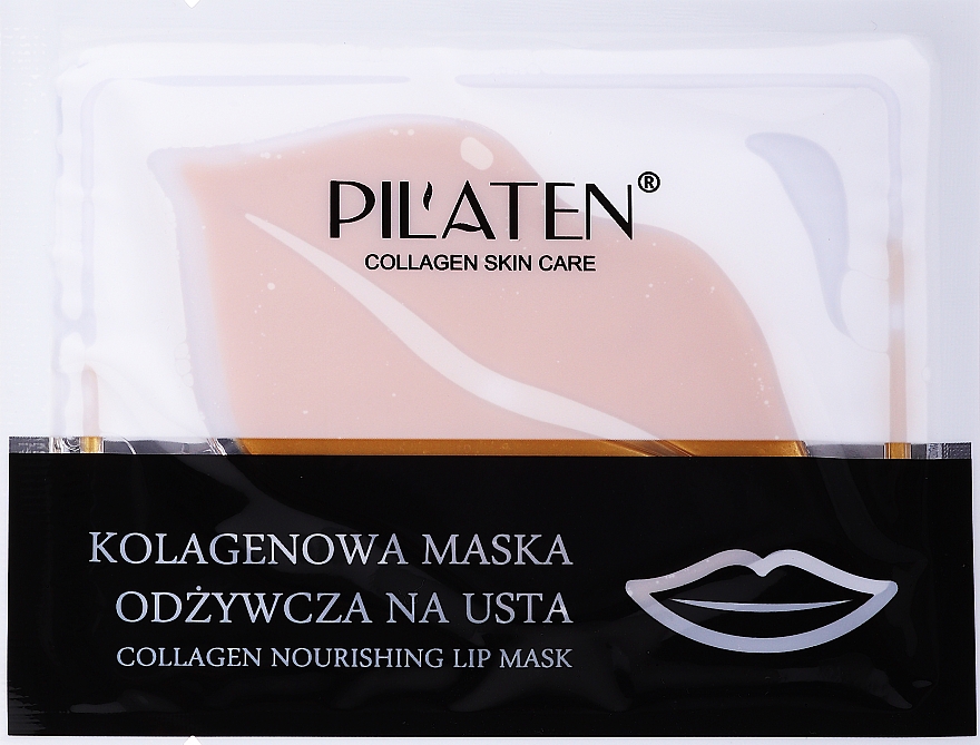 Kolagenowa maska odżywcza na usta - Pil'aten Collagen Nourishing Lip Mask  — Zdjęcie N1