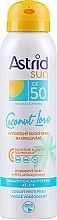 Kup Przeciwsłoneczny spray do opalania SPF50 - Astrid Dry Sun Spray Coconut Love SPF50