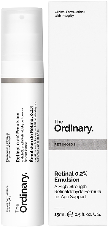 Serum do twarzy z retinolem - The Ordinary Retinal 0.2% Emulsion Serum — Zdjęcie N2