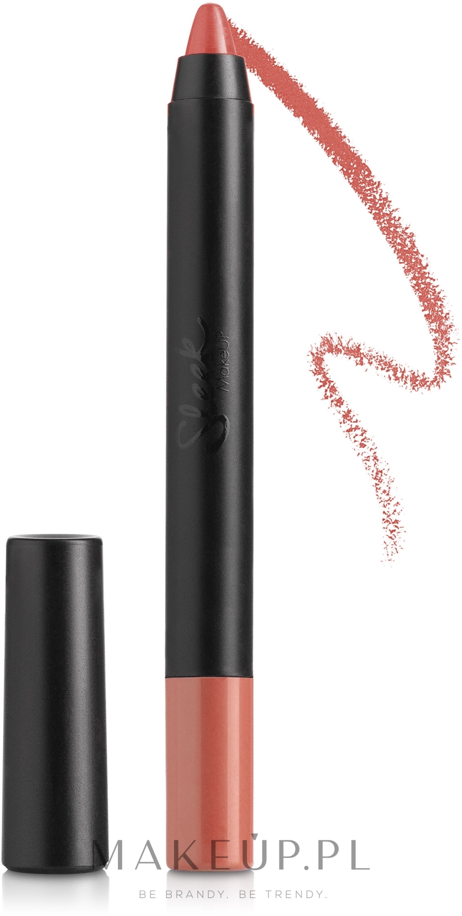 Pomadka do ust w kredce - Sleek MakeUp Power Plump Lip Crayon — Zdjęcie 1050 - Notorious Nude