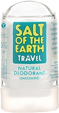 Naturalny dezodorant bezzapachowy w sztyfcie - Salt of the Earth Crystal Travel Deodorant — Zdjęcie N1