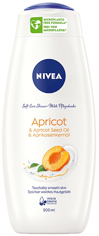 Żel pod prysznic Morela i olej z pestek moreli - NIVEA Blossom Up Apricot Shower Gel