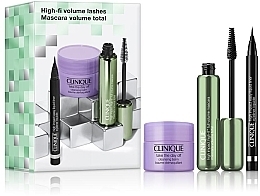 Kup Zestaw - Clinique High-Fi Volume Lashes (mascara/10ml + eye/liner/0.34g + balm/15ml)