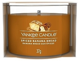 Świeca zapachowa w mini szklance - Yankee Candle Spiced Banana Bread Mini — Zdjęcie N1