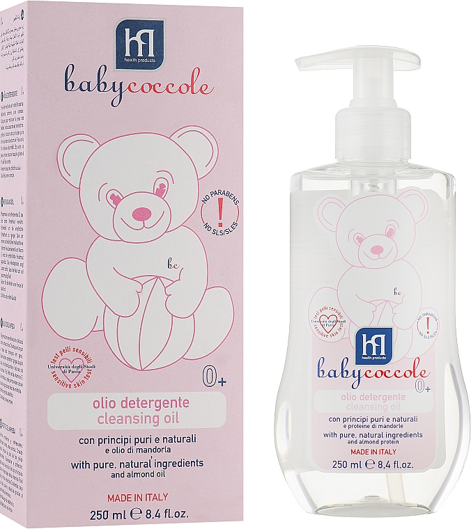 Delikatny olejek oczyszczający dla dzieci - Babycoccole Cleansing Oil — Zdjęcie N2