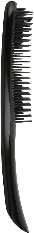 Szczotka do włosów grubych , czarna - Tangle Teezer The Wet Detangler Black Gloss Large Size Hairbrush — Zdjęcie N3
