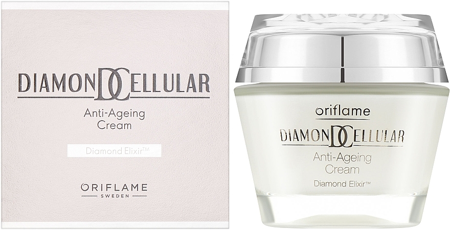 Odmładzający krem komórkowy do twarzy - Oriflame Diamond Cellular Anti-Agening Cream — Zdjęcie N2