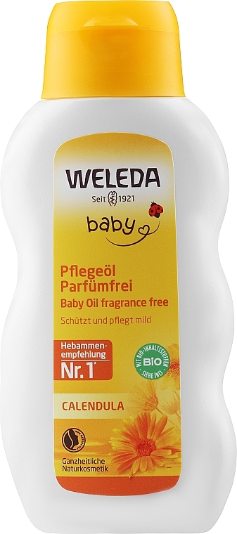 Nagietkowy olejek do ciała dla dzieci - Weleda Calendula Pflegeol