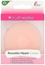 Osłonki wielokrotnego użytku na sutki - Brushworks Reusable Silicone Nipple Covers — Zdjęcie N1