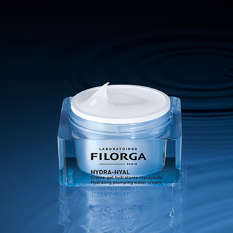 Nawilżający krem-żel do twarzy - Filorga Hydra-Hyal Hydrating Plumping Water Cream — Zdjęcie N7