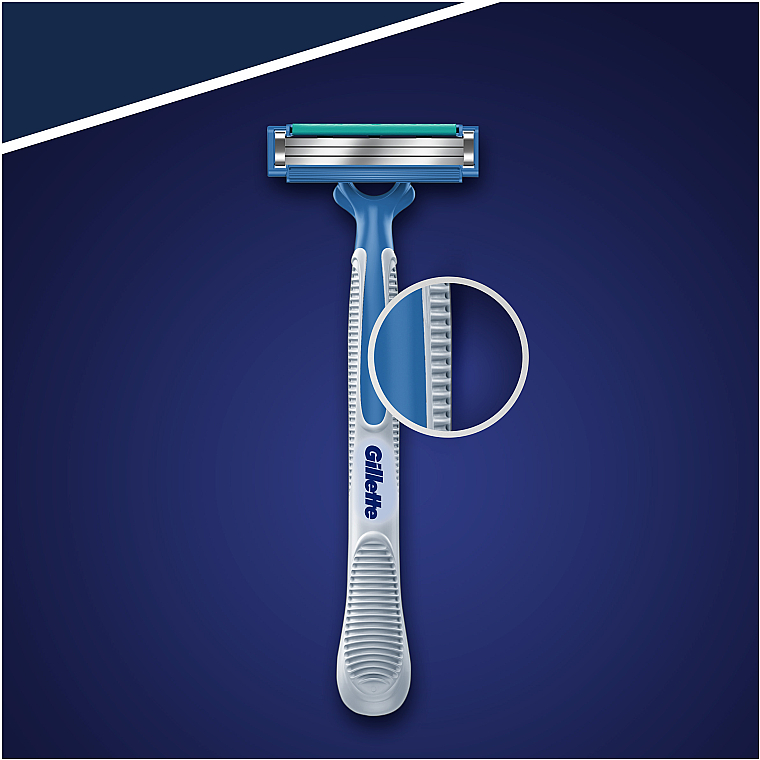 Zestaw jednorazowych maszynek do golenia, 8 szt. - Gillette Blue 3 Simple — Zdjęcie N4