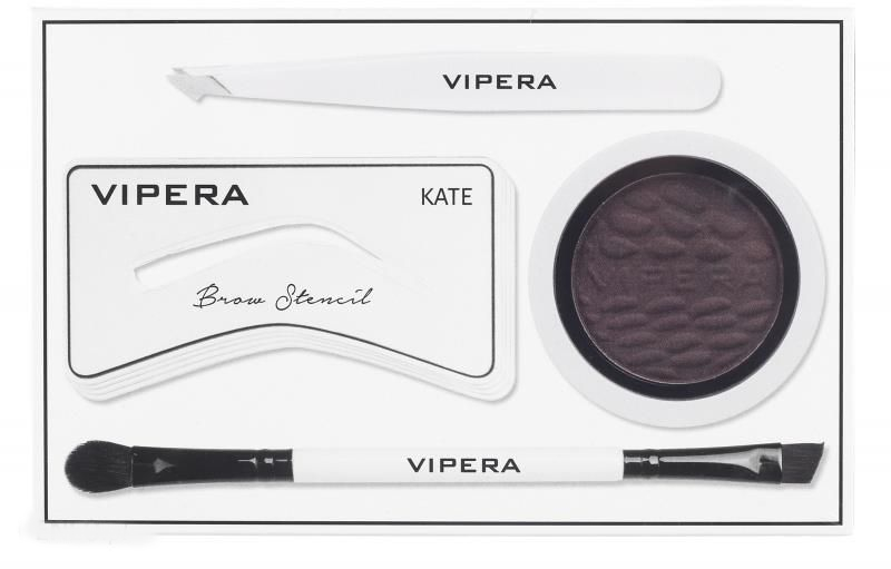 Zestaw do stylizacji brwi - Vipera Celebrity Eyebrow Definer Kit — Zdjęcie N1