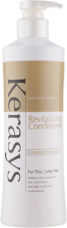 Rewitalizująca odżywka do włosów suchych i zniszczonych - KeraSys Clinic Care Revitalizing Conditioner — Zdjęcie N5