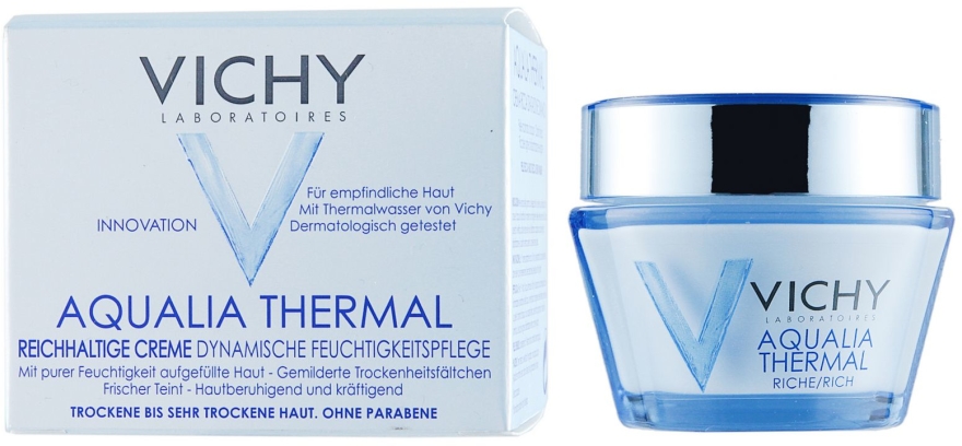 Krem nawilżający do skóry suchej - Vichy Aqualia Thermal Dynamic Hydration Riche Cream — Zdjęcie N1
