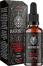Nawilżający olejek do pielęgnacji brody dla mężczyzn - Barbero Beard Care Moisturizing Oil — Zdjęcie N1