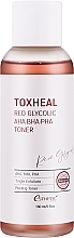 Kup Tonik złuszczający z kwasem glikolowym - Esthetic House Toxheal Red Glycolic AHA-BHA-PHA Toner