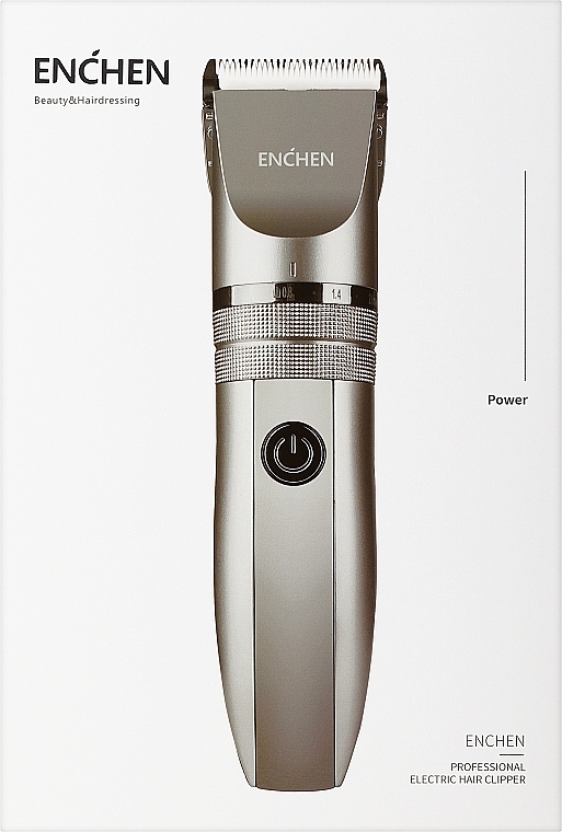Maszynka do strzyżenia włosów - Enchen Hunter Silver  — Zdjęcie N2