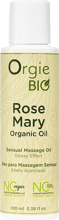 Olejek do masażu Rozmaryn - Orgie Bio Rosemary Organic Sensual Massage Oil — Zdjęcie N1