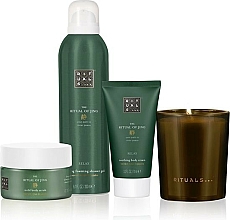 Zestaw - Rituals The Ritual Of Jing Medium Relax Gift Set (sh/foam/200ml + b/scrub/125ml + b/cr/70ml + candle/1pc) — Zdjęcie N2