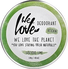 Kup Naturalny dezodorant w kremie - We Love The Planet Deodorant Luscious Lime