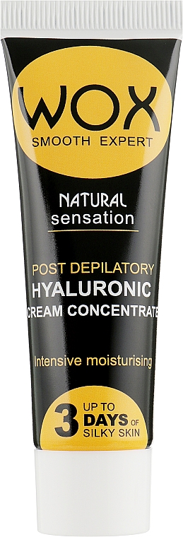 Koncentrat kremu hialuronowego po depilacji - WOX Smooth Expert Hyaluronic Cream Concentrate