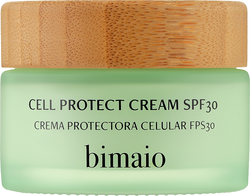 Krem na dzień do twarzy SPF30 - Bimaio Cell Protect Cream SPF30 