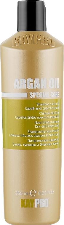 Odżywczy szampon z olejem arganowym - KayPro Special Care Nourishing Shampoo — Zdjęcie N1