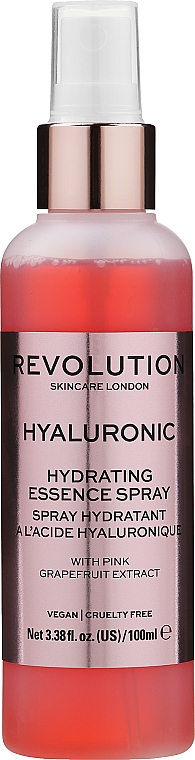Spray do twarzy - Makeup Revolution Hyaluronic Hydrating Essence Spray — Zdjęcie N1