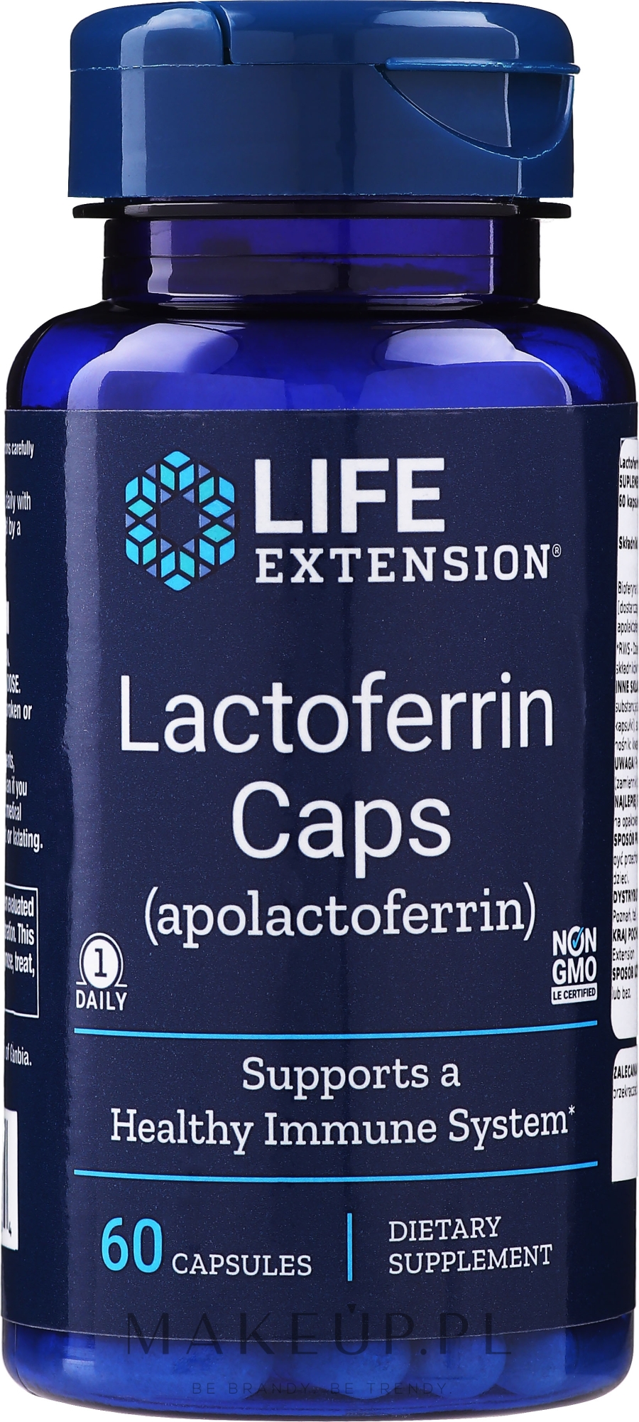 Suplement diety Laktoferyna - Life Extension Lactoferrin — Zdjęcie 60 szt.