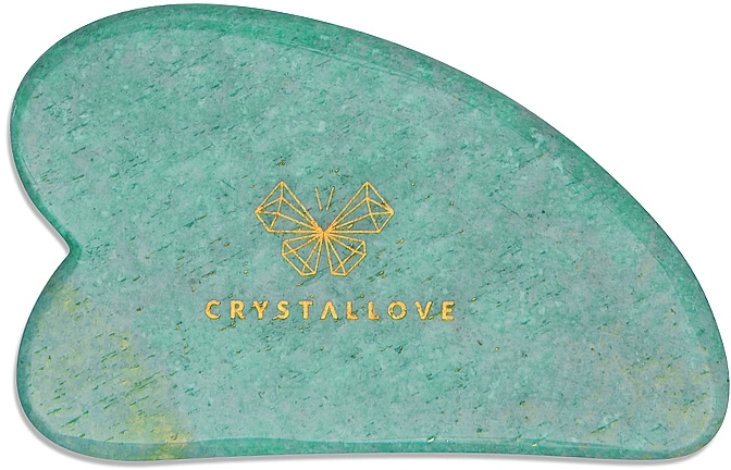 Masażer do twarzy - Crystallove Amazonite Gua Sha Facial Massage Plate — Zdjęcie N8