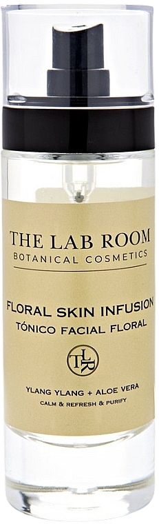 Mgiełka do twarzy Ylang-ylang i aloes - The Lab Room Floral Skin Infusion — Zdjęcie N1