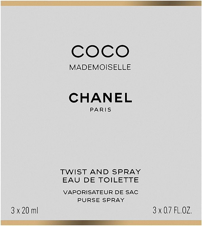 Chanel Coco Mademoiselle - Woda toaletowa (purse spray + dwa wymienne wkłady) — Zdjęcie N1