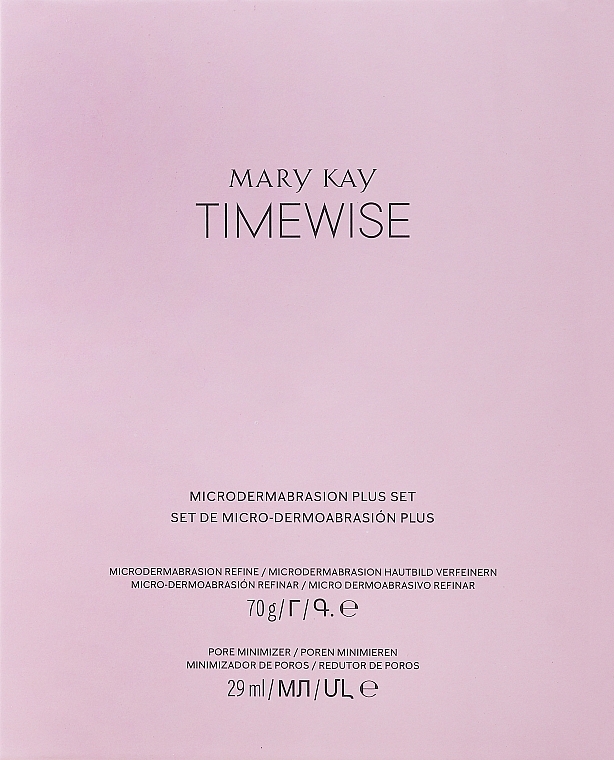 Zestaw kosmetyków do mikrodermabrazji - Mary Kay TimeWise Microdermabrasion Plus Set (scr 70 g + ser 29 ml) — Zdjęcie N2